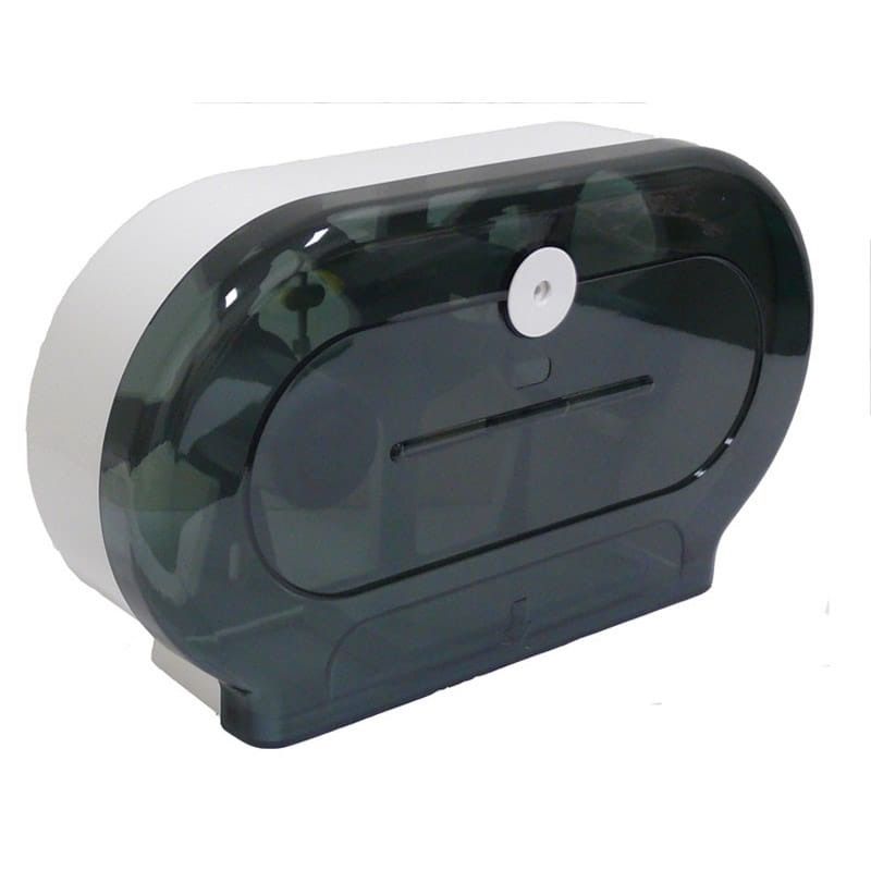 Jumbo Toilet Roll Dispenser Double