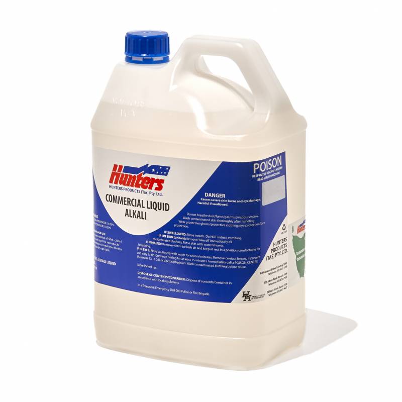Commercial Liquid Alkali Detergent Hunters Products