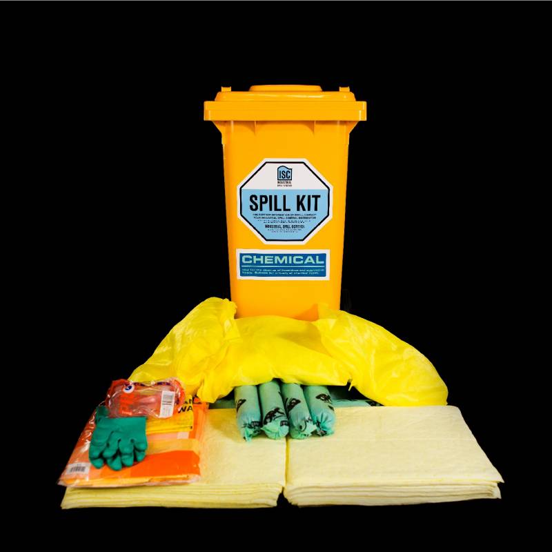 Small Poly Chemical Spill Kit 2x 100